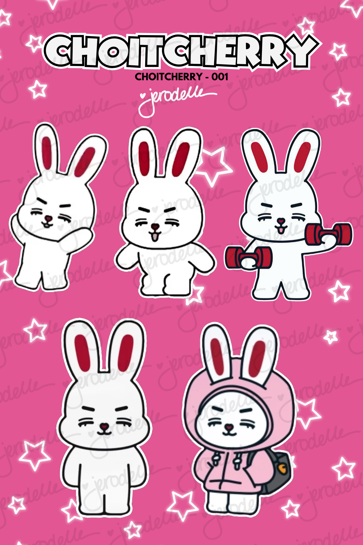 CHOITCHERRY - 001 - DECO STICKER SHEET