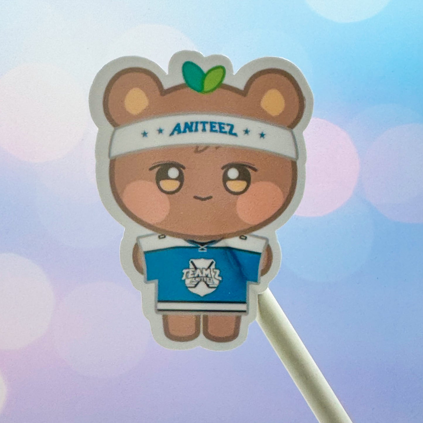 JJONGBEAR - ANITEEZ IN ICE CITY - VINYL STICKER