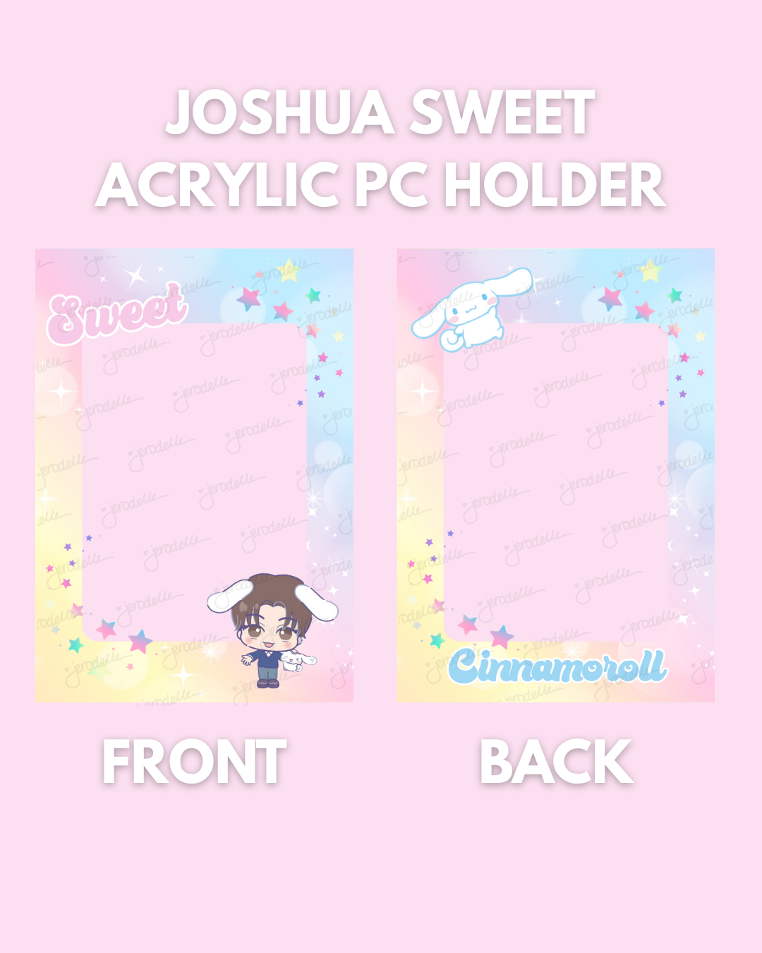 JOSHUA SWEET ACRYLIC PC HOLDER