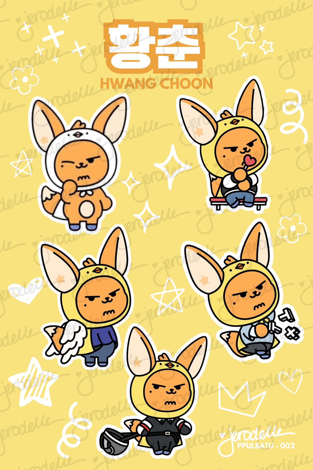 PPULBATU - 002 - DECO STICKER SHEET