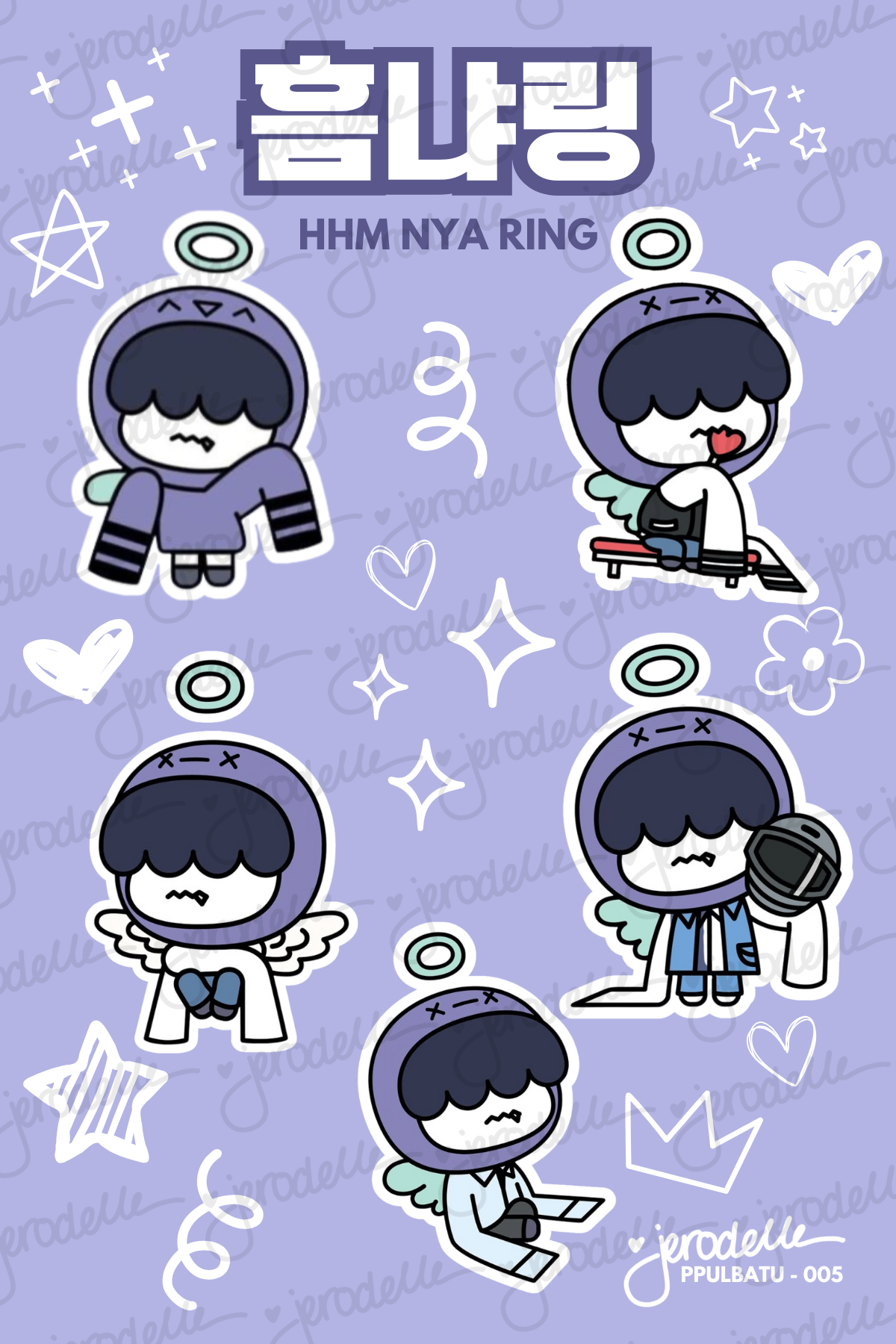 PPULBATU - 005 - DECO STICKER SHEET