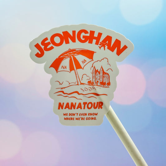 JEONGHAN - NANA TOUR - VINYL STICKER