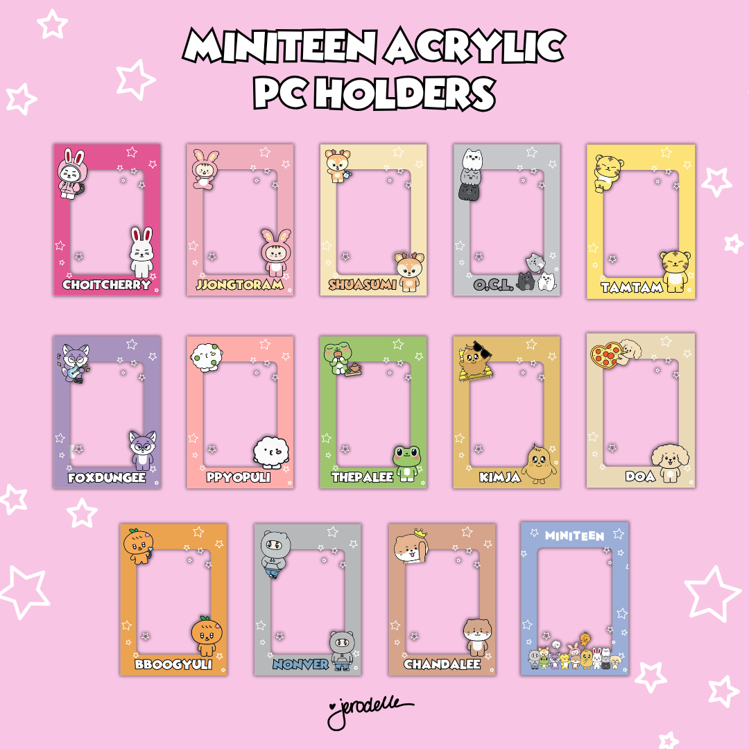 ***PRE-ORDER*** MINITEEN ACRYLIC PC HOLDER