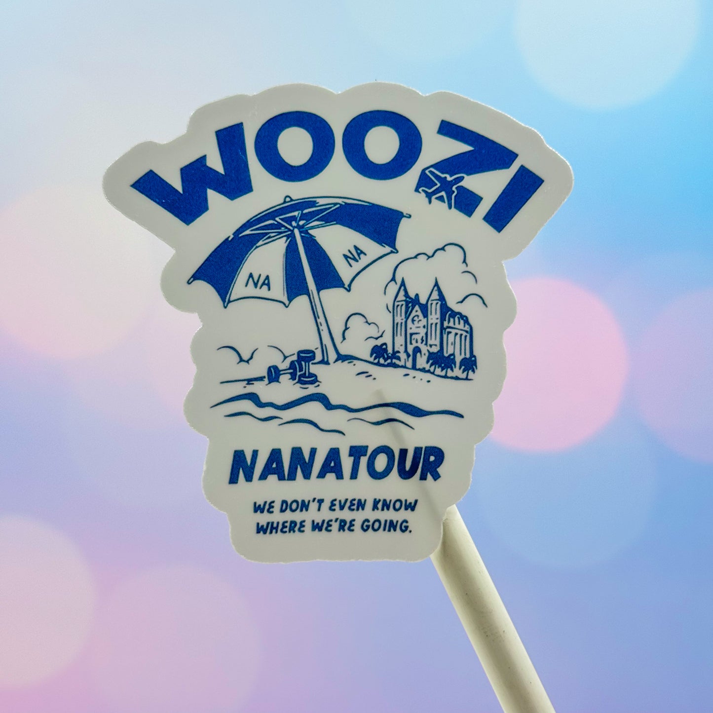 WOOZI - NANA TOUR - VINYL STICKER