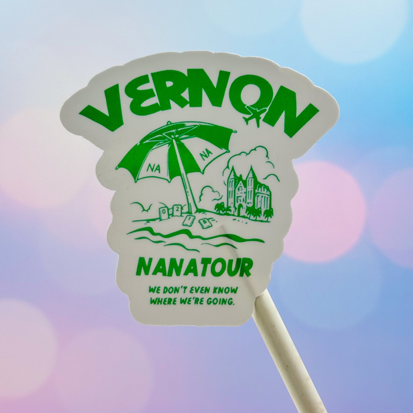 VERNON - NANA TOUR - VINYL STICKER