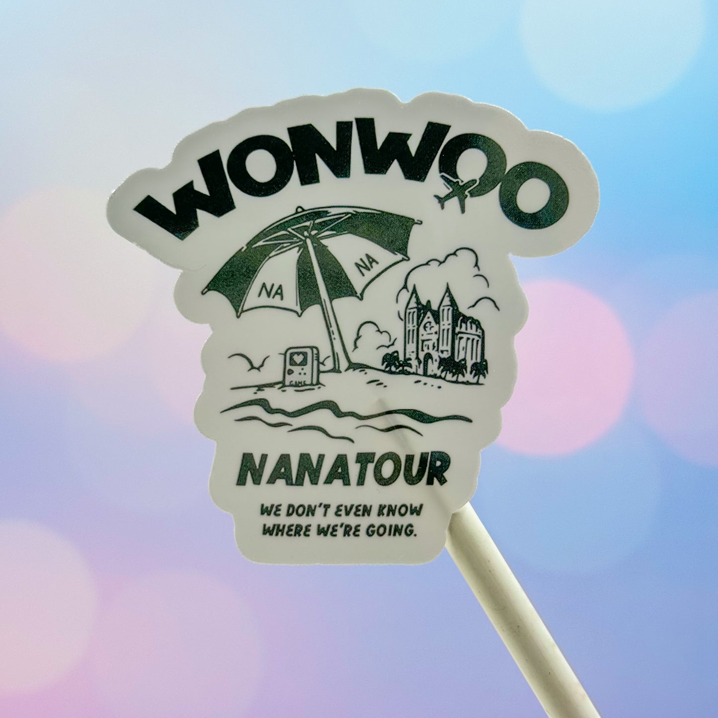 WONWOO - NANA TOUR - VINYL STICKER