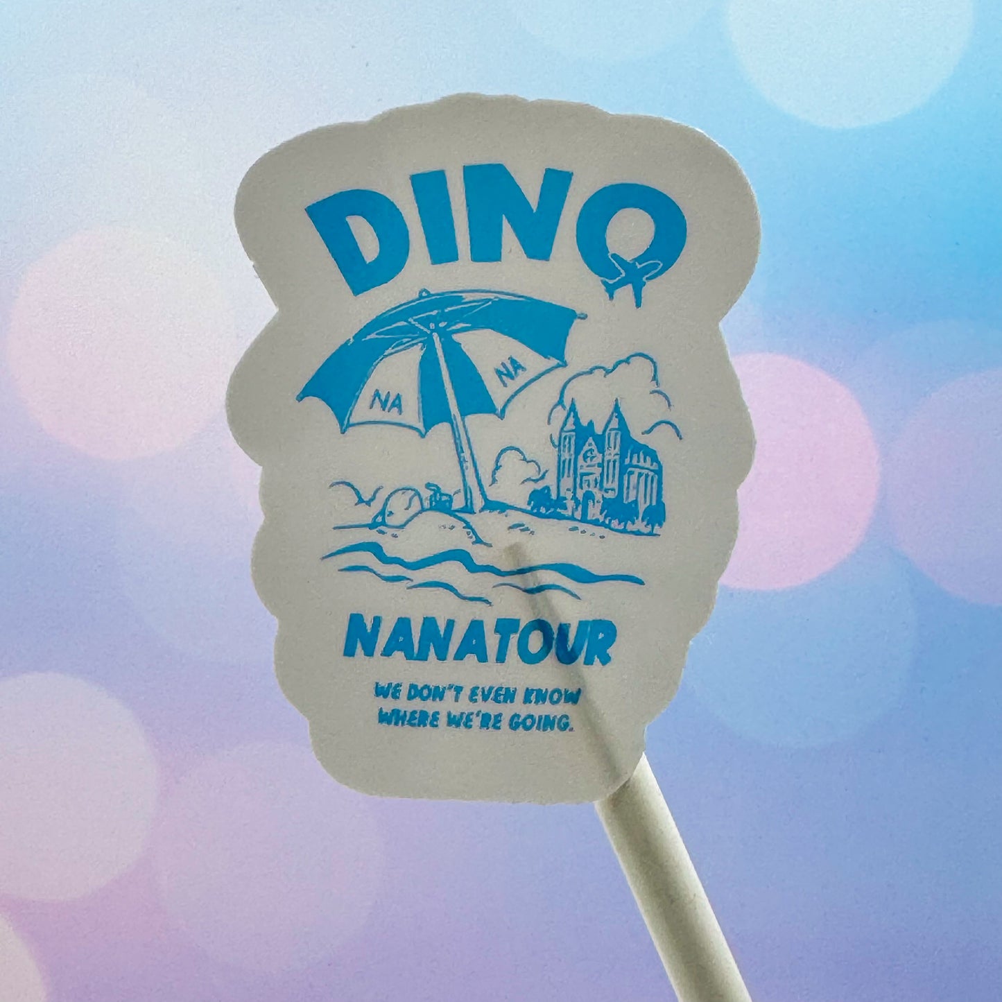 DINO - NANA TOUR - VINYL STICKER