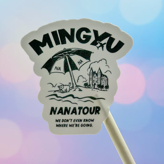 MINGYU - NANA TOUR - VINYL STICKER