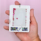 MONSTA X - SHAPE OF LOVE - Shaker Top Loader PC Holder