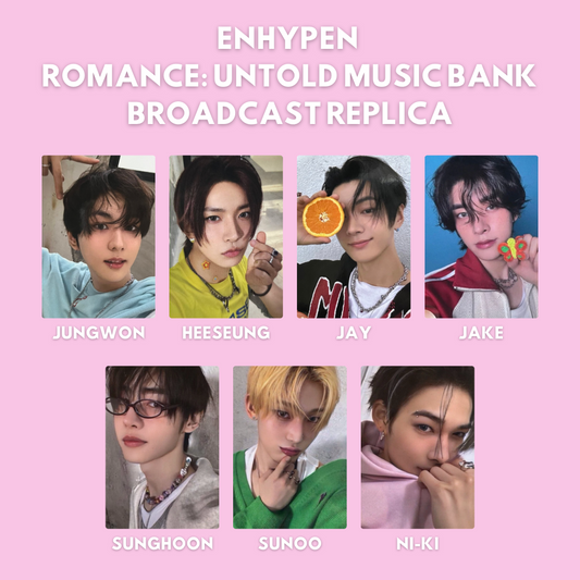 ENHYPEN  ROMANCE: UNTOLD MUSIC BANK BROADCAST REPLICA