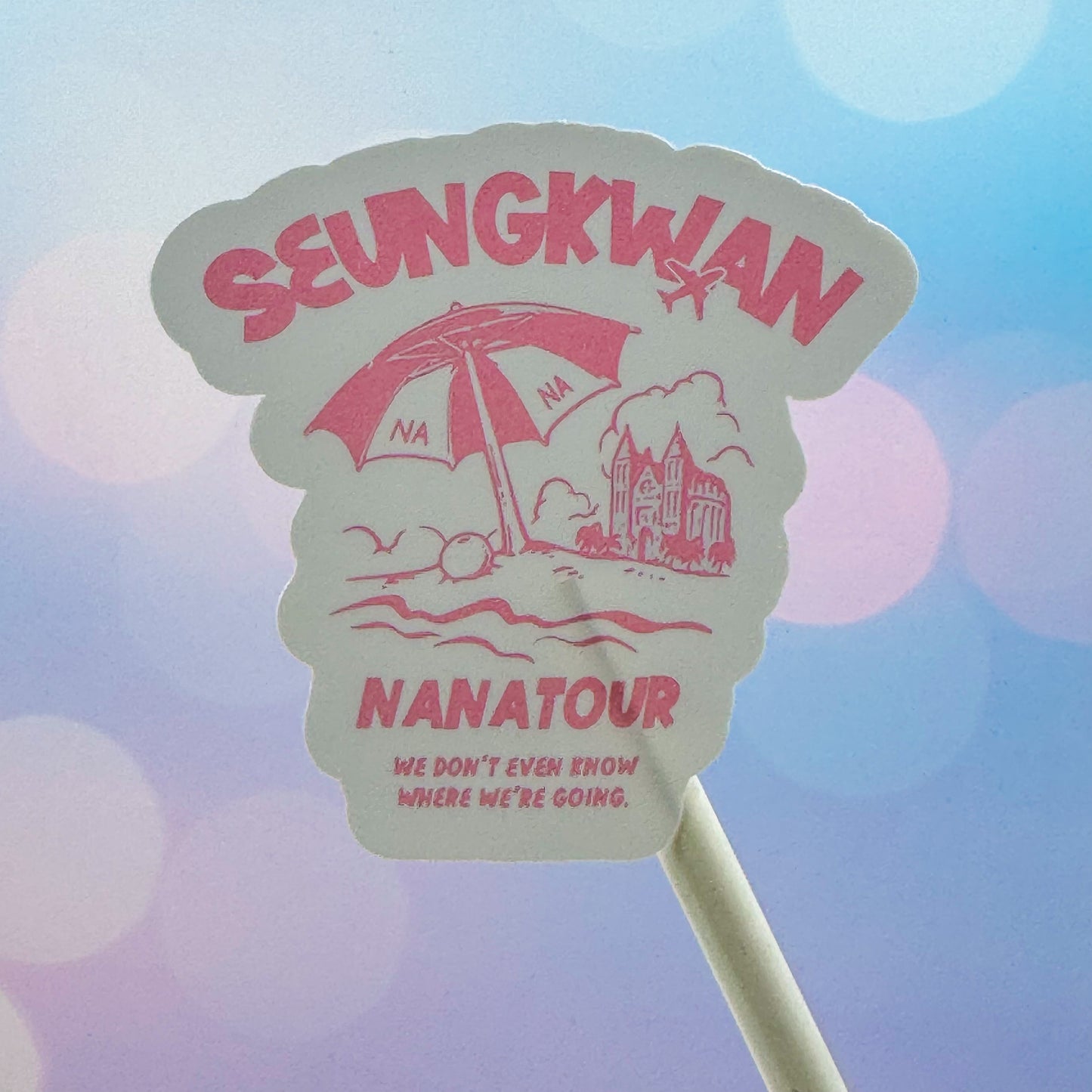 SEUNGKWAN - NANA TOUR - VINYL STICKER