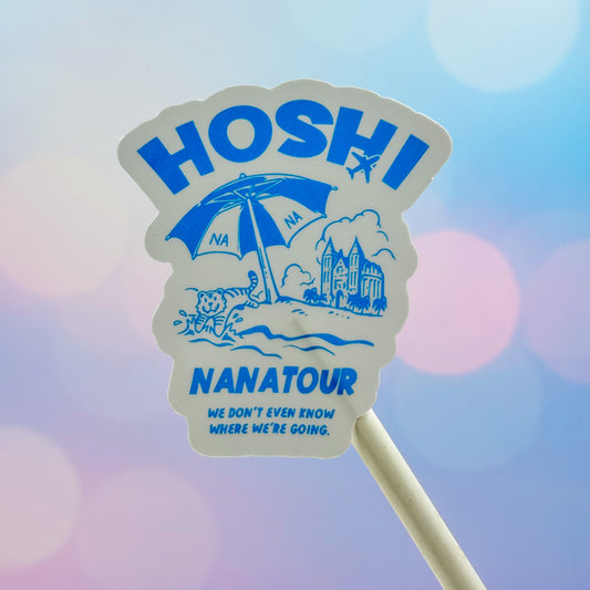 HOSHI - NANA TOUR - VINYL STICKER