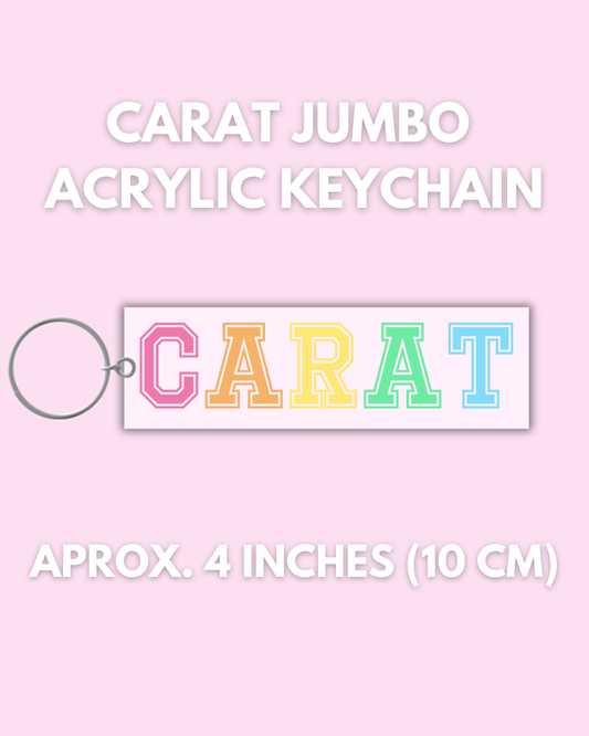 CARAT JUMBO  ACRYLIC KEYCHAIN