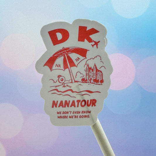 DK - NANA TOUR - VINYL STICKER