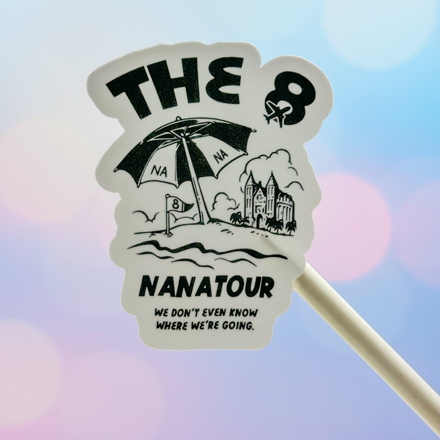 THE8 - NANA TOUR - VINYL STICKER