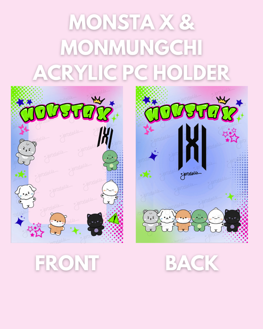 MONSTA X & MONMUNGCHI ACRYLIC PC HOLDER