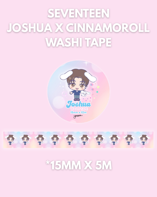 SEVENTEEN JOSHUA X CINNAMOROLL WASHI TAPE