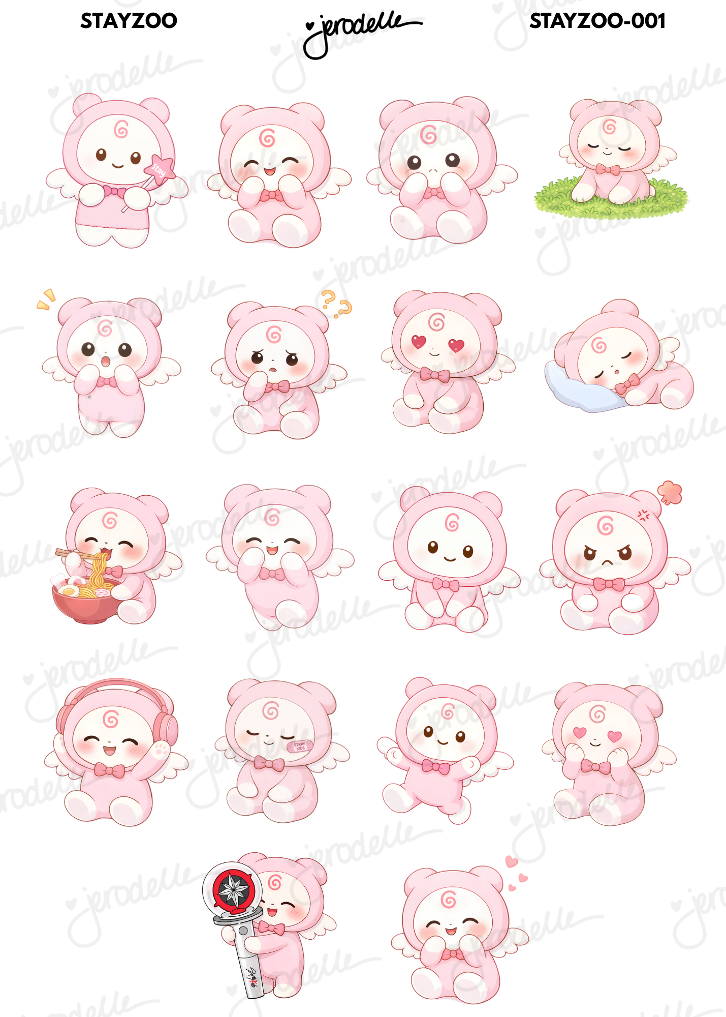 STAYZOO Sticker Sheet